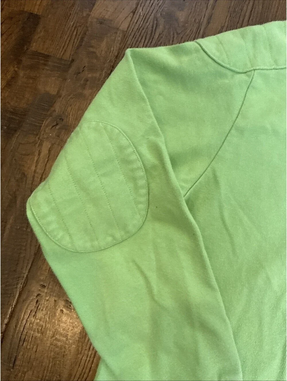 Vintage Polo Ralph Lauren Rugby Shirt Men’s Medium Green Long Sleeve EUC
